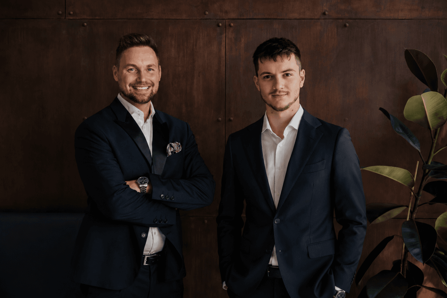 The Oakfyn founders, Willi Kellich and Finn Löloff.